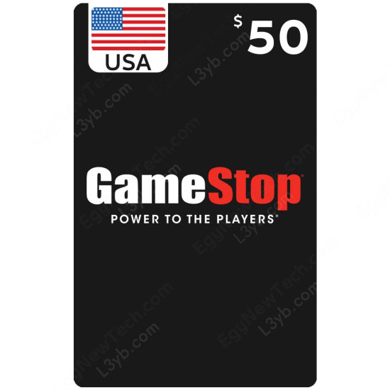 GameStop 50 USA GameStop Digital Code GameStop